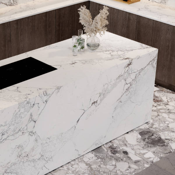 Styling Kitchens with Black and White Porcelain Tiles