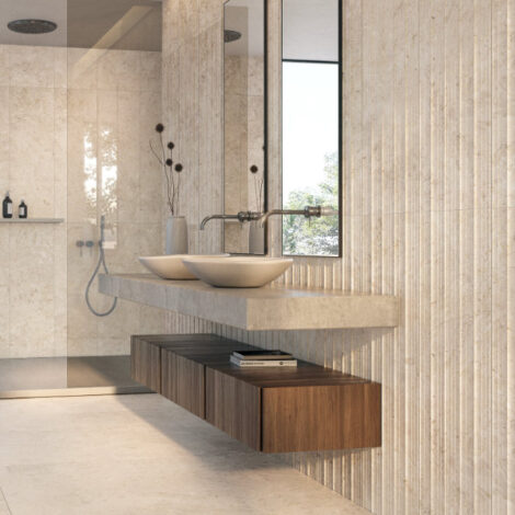 Travaro-Sand-Stripes-Ceramic-Wall-Tile