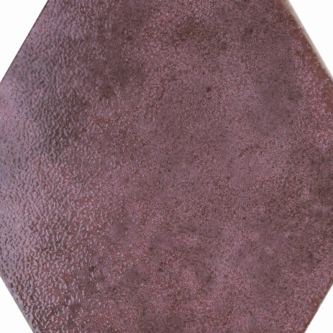 Orbit-Hexagon-Garnet-Porcelain-Tile
